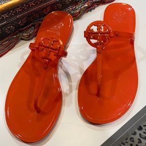 Tory Burch thong jellies